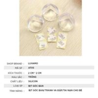 chinchin Bịt góc bàn cao cấp chống va đập mềm nhẹ đàn hồi bảo vệ an toàn cho bé AT05  TTNTD