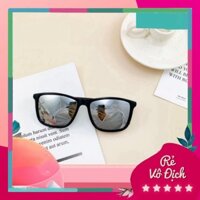 {CHÍNH HÃG} KÍNH MÁT THỜI TRANG KÍNH CHỮ V TÂY TRONG SUỐT NHIỀU MÀU CỰC ĐẸP(Tặng Kèm Khăn Lau+ Hộp Kính)