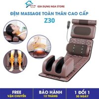 (chính hãnġ) Đệm Massage Toàn Thân Zlife Z30, Nệm Thảm Massage Lưng, Cổ Vai Gáy Hồng Ngoại