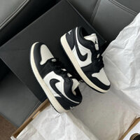 (Chính Hãng 💯 ) Giày Nike Air Jordan 1 “Panda Vintage” Đen Trắng