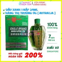 [Chính Hãng] 01 Dầu Gió Xanh Con Ó 24ml Nội Địa Úc Australia Made Singapore (Cam Kết Hàng Thiệt)