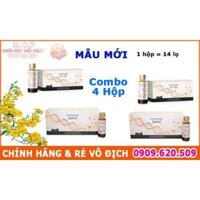 (CHÍNH HÃNG) 04 Hộp Nước Uống Collagen Adiva (14 Lọ/ Hộp)