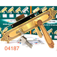 [chính hãng] 04187 Khoá cửa 2-4 cánh Đồng dài 310mm cao cấp Việt Tiệp – Bảo hành 3 năm