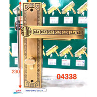[chính hãng] 04338 Khoá cửa phòng ngủ dài 230mm cao cấp Việt Tiệp cho gỗ,sắt 4x8cm,nhôm' nhựa - BH 2 năm