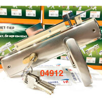 [chính hãng] 04912 Khoá cửa 2-4 cánh dài 245mm cao cấp Việt Tiệp cho cửa gỗ, sắt 4x8 – BH 2 năm