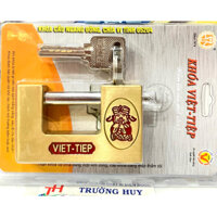 [chính hãng] 05204 khoá cầu ngang đồng thần tài cao cấp Việt Tiệp - Bảo hành 12 tháng.