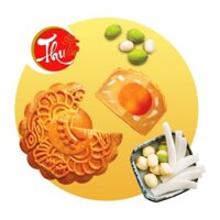 [CHÍNH HÃNG] 1 Bánh Thu Kinh Đô Hạt Sen Dừa Tươi 2 Trứng Đặc Biệt ( 210 g)