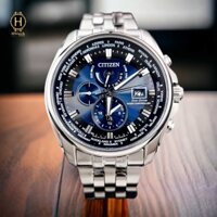 [Chính hãng 1] Đồng Hồ Nam Citizen Pin Eco-Drive AT9031-52L Dây Sắt Mặt Xanh Sapphire