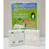 Chính hãng 1 Lốc 12 cục] soap xà phòng gạo [Jam] Thái Lan