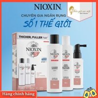 🍂[CHÍNH HÃNG 100%]🍂 Bộ Chăm Sóc Tóc Nioxin 3