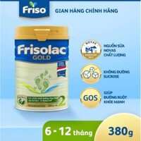 [CHÍNH HÃNG 100%] cho trẻ 6 đến 12 tháng tuổi Frisolac gold 2 380g