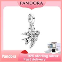 Chính hãng 100% (có hộp) S925 chất bạc để mua sản phẩm quà tặng sinh nhật Mặt dây chuyền mini chim bay