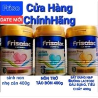 (CHÍNH HÃNG 100%) COMBO 12 LON FRISO GOLD PREMATURE 400G/FRISO GOLD COMFORT 400G/FRISO GOLD LACTOSE FREE 400G