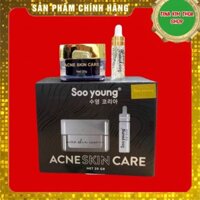[Chính Hãng 100%] Combo Kem Face Mụn Soo Young 20 Gram Kèm Serum Mini 5ML, Skincare, Dưỡng Da