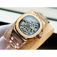 [Chính Hãng 100%] Đồng Hồ Nam Carnival Nautilus 8118G (8128) Máy Cơ (Automatic ) Kính Sapphiare Siz 41 Full Box Rose