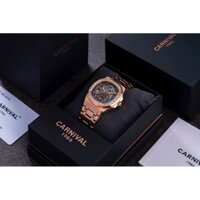 [Chính Hãng 100%] Đồng Hồ Nam Carnival Nautilus 8118G (8128) Máy Cơ (Automatic ) Kính Sapphiare Siz 41 Full Box