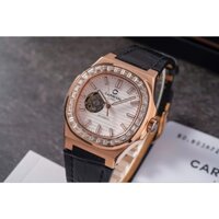 [Chính Hãng 100%] Đồng Hồ Nam  Carnival Nautilus 8128G (8128) (Viền Đá) Máy Cơ (Automatic) Japan Siz 41mm Full Box Rose