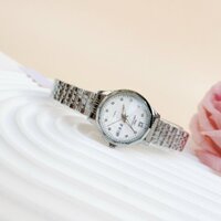 [Chính Hãng 100%] Đồng Hồ Nữ IBSO Mặt Tròn Siz 32mm Máy Quartz (Pin) Kính Sapphire Dây Thép Không Gỉ