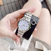 [Chính Hãng 100%] Đồng Hồ Nữ  Citizen Corso EW2490-55A (2490) Máy Pin (Eco-Drive )Kính Khoáng Siz 32mm Dây Kim Loại Full