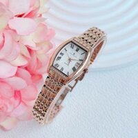 [Chính Hãng 100%] Đồng Hồ Nữ Christian van sant CV2450 (2450) Máy Pin Kính Cứng Size 25×34 mm dây kim Loại full box