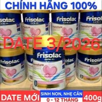 [chính hãng 100%] Frisolac gold premature 400g/enfamil A+ premature formula dành cho trẻ sinh non nhẹ cân