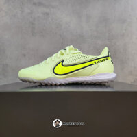 [CHÍNH HÃNG 100%] Giày Đá Bóng Nike React Tiempo 9 Legend Pro "Luminous Pack" TF - DA1192-705 - Xanh Neon / Trắng