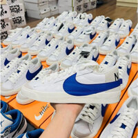 [CHÍNH HÃNG 100%] Giày Nike Blazer Low 77 Jumbo 'White Old Royal' DQ8768-100