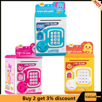 Chính hãng 100% Heo Đất Đồ Chơi Ngân Hàng Điện Tử ATM Tiết Kiệm Máy Mô Phỏng Vân Tay Mật Khẩu Mở Khóa Hộp Tiền Cho Trẻ Em