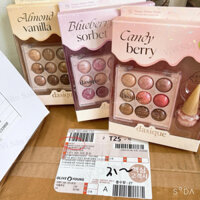 [CHÍNH HÃNG 100%] SET PHẤN MẮT KÈM SƠN MÓNG DASIQUE EYESHADOW PALET ICE CREAM COLLECTION
