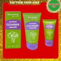 [Chính Hãng 100%] Sữa Rửa Mặt Rau Củ Lục Tảo Soo Young 100ML Tặng Kèm Sữa Rửa Mặt Mini 30ML, Skincare