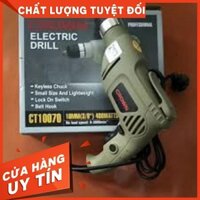 [CHÍNH HÃNG] 10MM MÁY KHOAN 400W CROWN CT10070