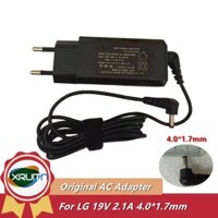 Chính Hãng 19V 2.1A 40W 4.0 * 1.7mm Chuyển Đổi AC Adapter Sạc Cho LG 4U315U480 ADS-40MSG-19 Nguồn Điện EU Cắm