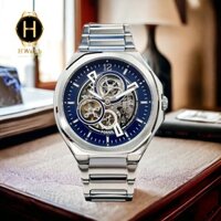 [Chính hãng 2] Đồng Hồ Nam Fossil Automatic BQ2620 Dây Sắt Vỏ Trắng Mặt Xanh