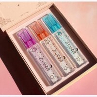 Chính hãng 🍭 [2in1] Set 3 Nhũ Kim Tuyến Lâu Trôi Có Thể Làm Son Bóng & Nhũ Mắt ZRANMI Bright Starry Flash Eye Liner 🍭