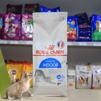 [Chính Hãng] 2kg Thức ăn cho mèo Royal Canin Indoor 27 Pháp [Mèo nuôi trong nhà ít vận động]