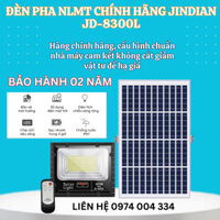 [Chính hãng] 3 CÂY Đèn pha Năng lượng mặt trời chính hãng 300W JINDIAN JD-8300L