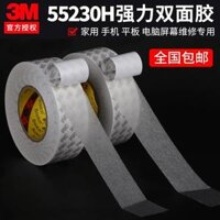 Chính hãng 3M55230H Sửa chữa hai mặt Màn hình điện thoại di động Siêu mỏng Băng keo hai mặt Dán mạnh mẽ KT Bảng siêu dính nhiệt độ cao trong suốt Băng keo hai mặt cho Lianchun Keo hai mặt