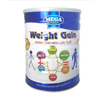 (Chính hãng, 900g, HSD 2026) Sữa tăng cân Mega Weight Gain cho người gầy dùng cho bé 1 tuổi trở lên và người lớn
