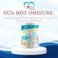 (Chính Hãng 900g):SỮA BỘT OBISURE GOLD SỮA NON TỔ YẾN .Dùng Cho Người Ốm Yếu.