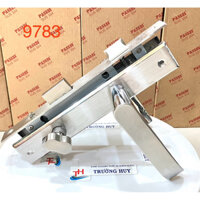 [Chính hãng] 9783 Khoá tay gạt Inox SUS 304 dùng cho cửa nhôm hệ 700, sắt hộp 3x6cm PASINI- Bảo hảnh 1 năm