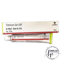 [CHÍNH HÃNG] A-RET Gel 0.1 ( Tretinoin 0.1 % ) Kem thoa mụn, nám, trẻ hóa da tube 20g