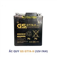 CHÍNH HÃNG Ắc Quy GS GT7A-H dùng cho xe Sh Ý, Vespa, SCR, Lead110, Dylan