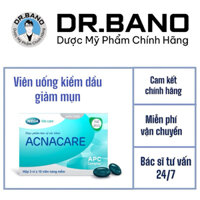 [CHÍNH HÃNG] ACNACARE Viên uống giảm mụn, giảm dầu nhờn, ngăn ngừa mụn tái phát
