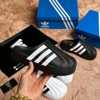 [CHÍNH HÃNG] ADIDAS ADIFOM SUPERSTAR MULE BLACK WHITE IG8277 FULL BOX TAG AUTH