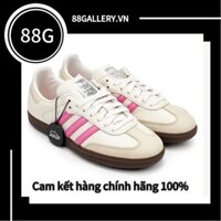 【CHÍNH HÃNG】 Adidas Samba OG trắng sáng màu hồng nữ