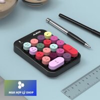 [CHÍNH HÃNG AJAZZ] Bàn Phím Số Không Dây AJAZZ Ak18 18 Phím Màu Sắc Thời Trang Cá Tính - Hàng Nhập Khẩu