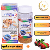 [CHÍNH HÃNG] ALASKA OMEGA 3 WITH COENZYM Q10 HỘP 100 VIÊN DẦU CÁ