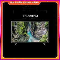 Chính Hãng -  Android Tivi Sony 4K 50 inch KD-50X75A Mới 2021 - - Miễn phí lắp đặt .