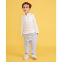 [Chính hãng] [Ảnh thật] Áo sơ mi Bé trai Linen Bob's Color - Áo trẻ em từ 1 đến 6 tuổi