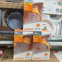 [CHÍNH HÃNG] [ẢNH THẬT] Bình nước có ống hút Wesser có tay cầm 260ml